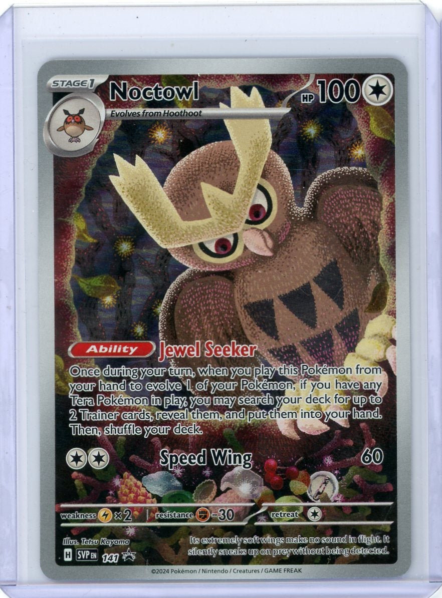 Noctowl Pokémon Scarlet & Violet Black Star Promo #141