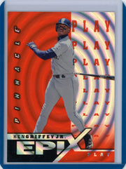 Ken Griffey Jr. 1997 Pinnacle All-Star EPIX Play orange holo