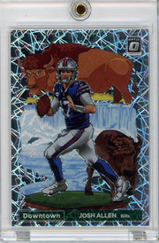Josh Allen 2022 Panini Donruss Optic Downtown SSP