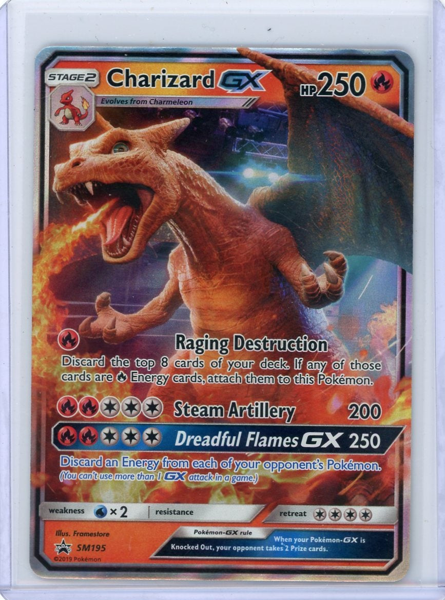 Charizard GX Pokémon Black Star Promo #SM195