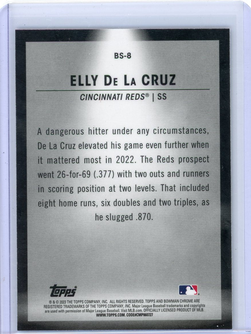 Elly De La Cruz 2023 Bowman Chrome Spotlight SP