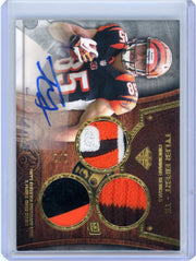 Tyler Eifert 2013 Topps Triple Threads Rookie Triple Patch Autograph #'d 1/1