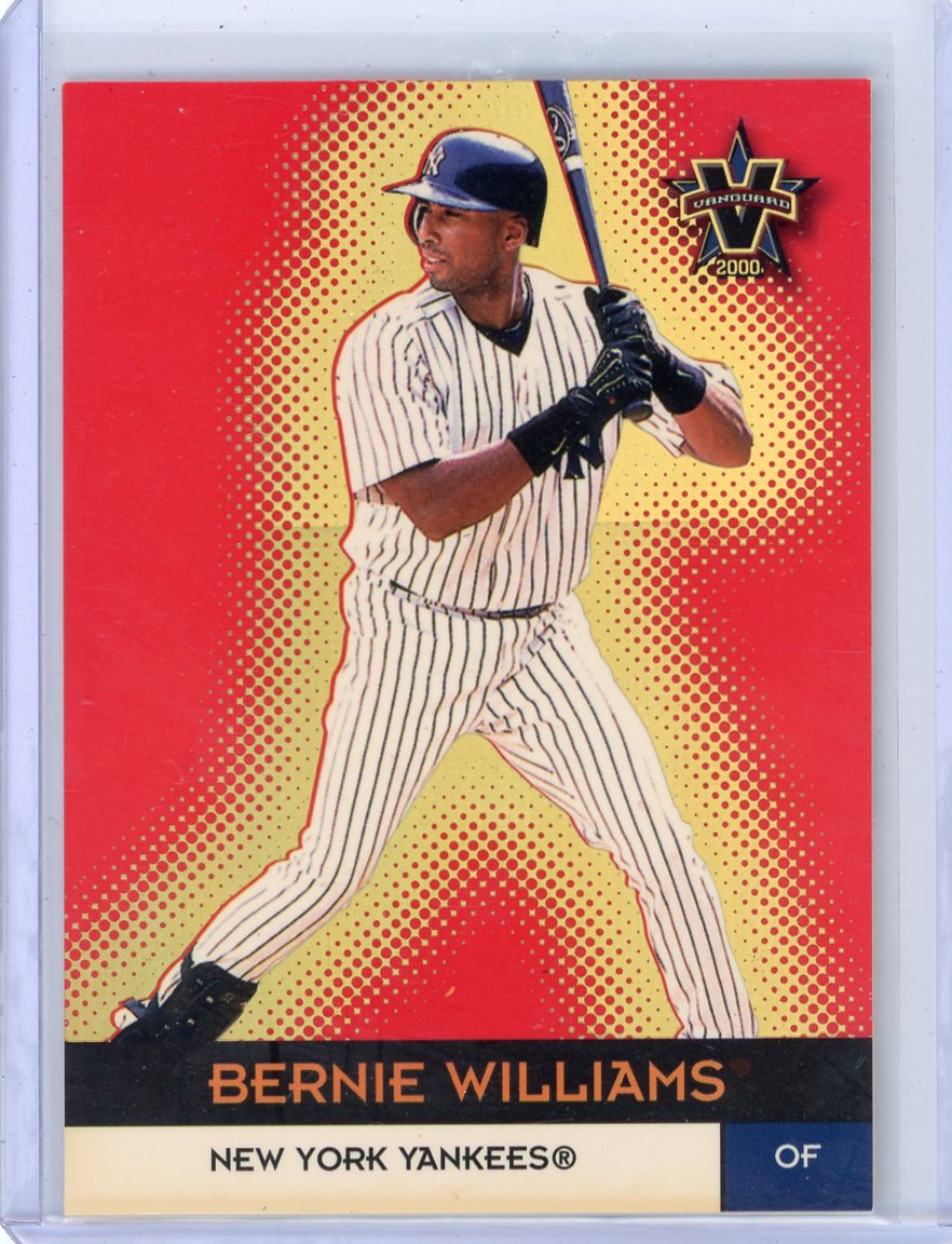 Bernie WIlliams 2000 Vanguard Red #'d 029/199