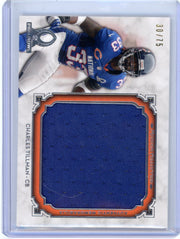 Charles Tillman 2013 Topps Museum Collection Pro Bowl Patch #'d 30/75