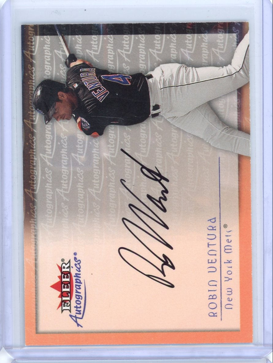 Robin Ventura 2000 Fleer Autographics Auto