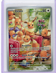 Eevee Pokémon Twilight Masquerade Illustration Rare #188/167 LP
