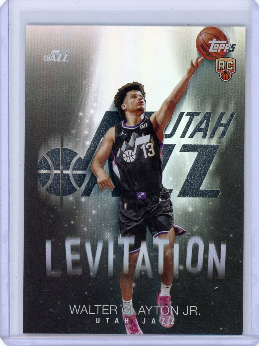 Walter Clayton Jr. 2025-26 Topps Levitation SP Rookie Card