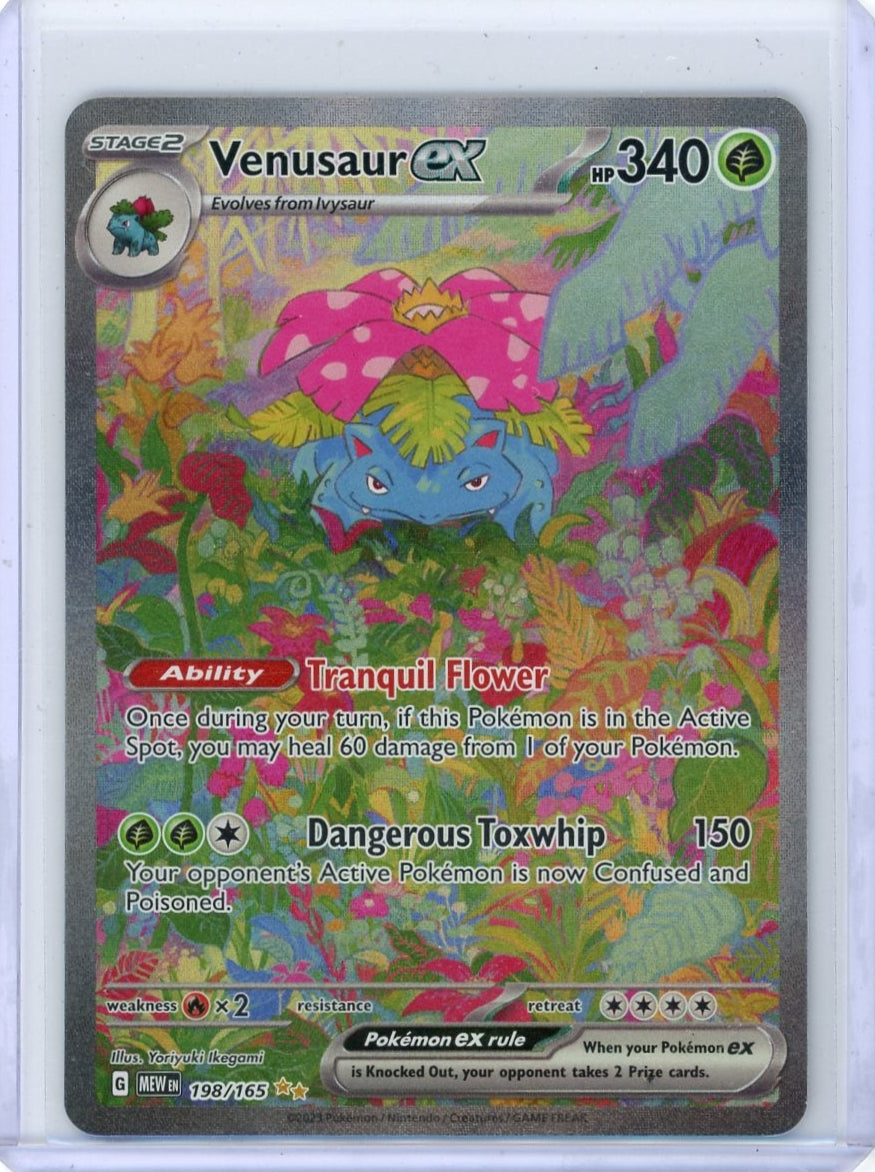 Venusaur ex Pokémon 151 Special Illustration Rare #198/165