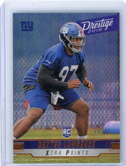 Dexter Lawrence 2019 Panini Prestige Football Rookie #'d 18/25