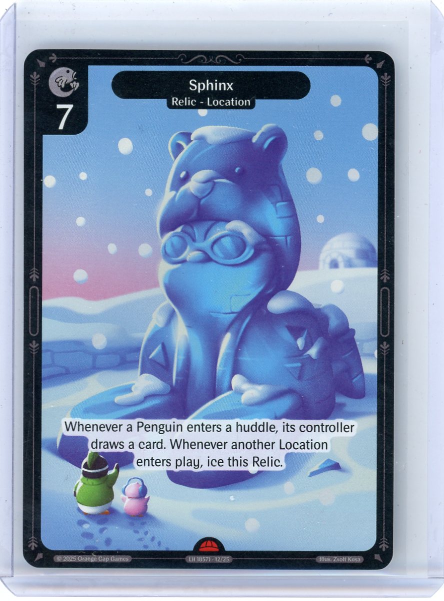 Sphinx Pudgy Penguins NYCC Promo #12/25