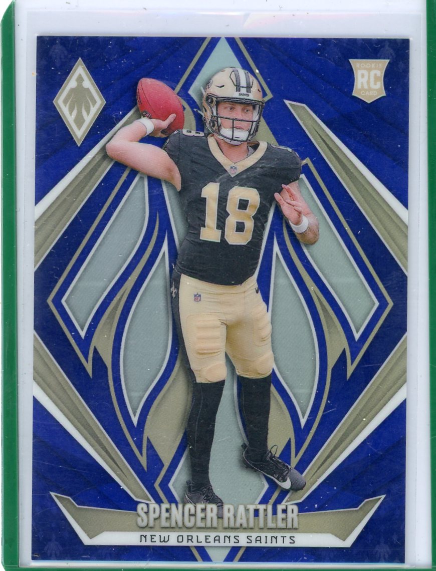 Spencer Rattler 2024 Panini Phoenix Blue #'d 28/50