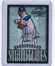 Nolan Ryan 1998 Donruss Signature Series Refractor Autograph #'d 0713/2000