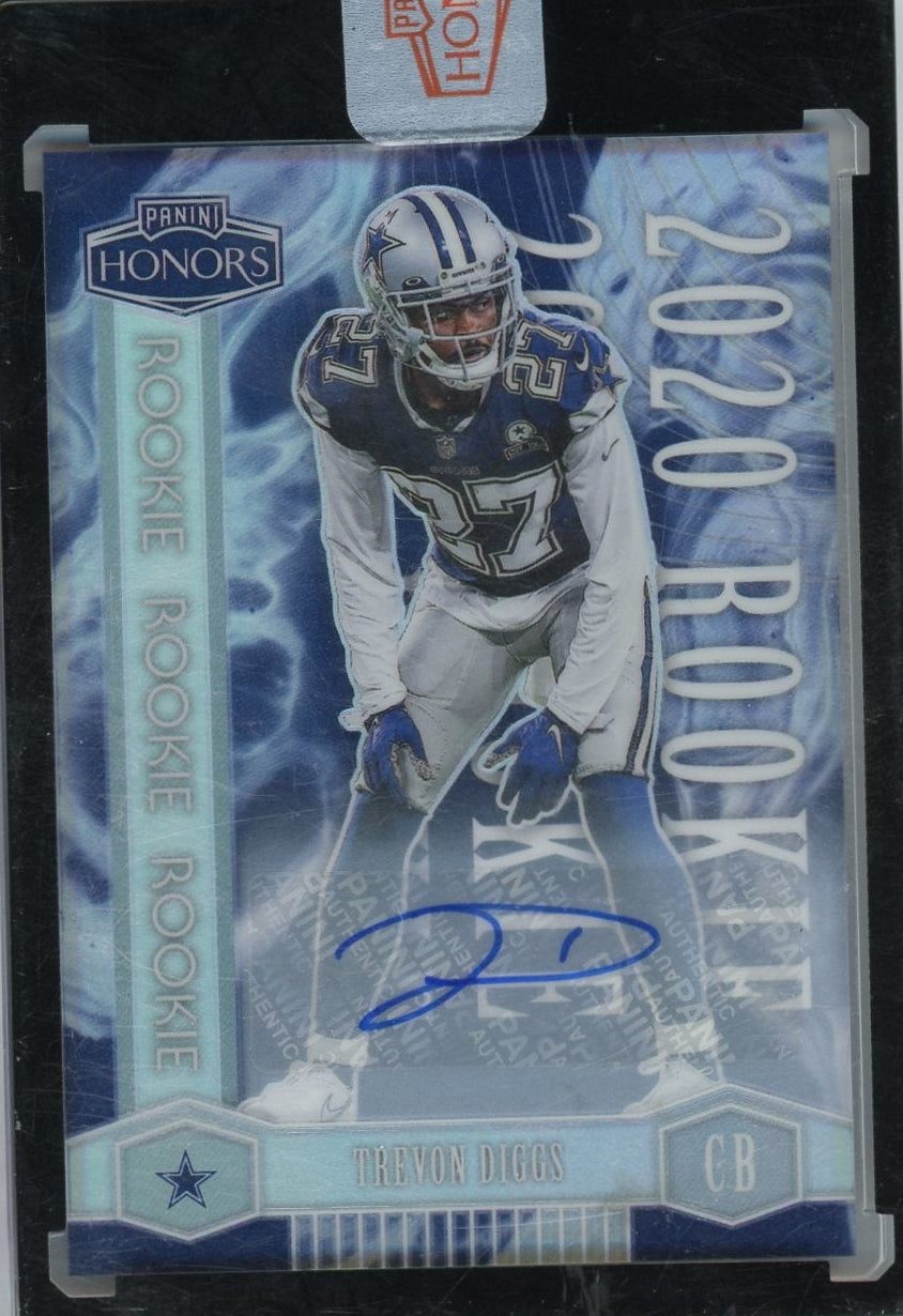 Trevon DIggs 2020 Panini Rookie Honors Auto #'d 24/25