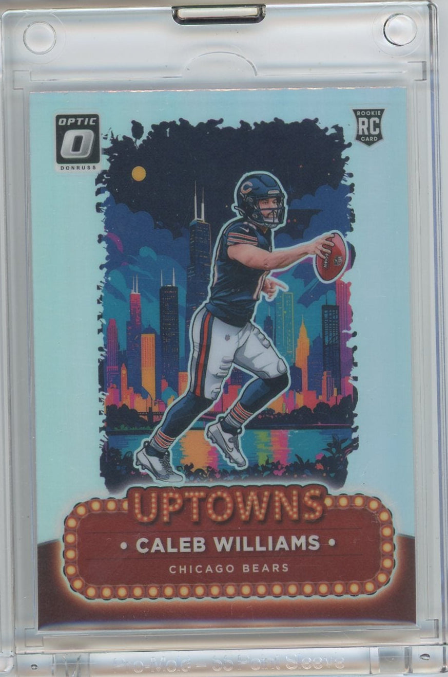 Caleb Williams 2024 Panini Donruss Optic Uptowns RC