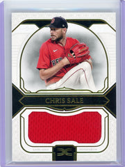 Chris Sale 2024 Topps Definitive Collection Jumbo Patch Relic #'d 18/50