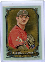 Gavin Williams 2024 Topps Allen & Ginter Chrome Refractor rookie card SP