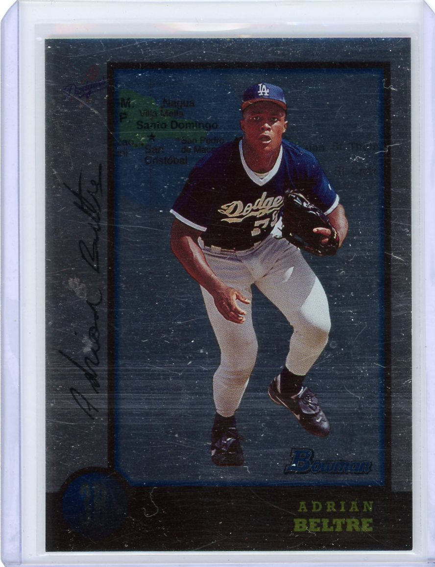 Adrian Beltre 1998 Bowman prospect foil