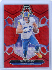 Tyler Higbee 2024 Mosaic Red Wave #'d 1/9