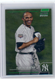 Mariano Rivera 2022 Topps Stadium Club Chrome Green Refractor #'d 06/99