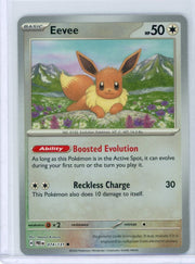 Eevee Pokémon Prismatic Evolutions Poke Ball Pattern #074/131