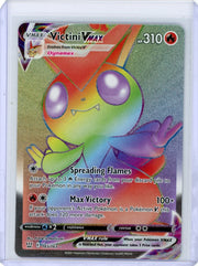 Victini Vmax Pokémon Battle Styles Rainbow Rare #165/163