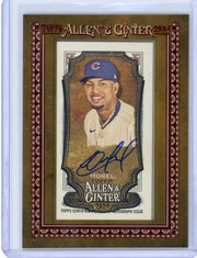 Christopher Morel 2024 Topps Allen & Ginter mini framed autograph