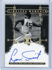 Luis Tiant 2024 Panini Impeccable Timeless Moments autograph #'d 24/25