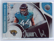 Travon Walker 2022 Panini Elements Metal Card Rookie Steel Signatures #'d 154/199