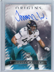 Travon Walker 2022 Panini Origins autograph rookie card