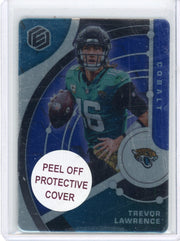Trevor Lawrence 2022 Panini Elements Metal Card W/ Protective Cover #'d 4/27