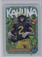 Blake Corum 2023 Bowman University Chrome Big Kahuna RC