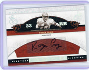 Roger Craig 2007 Donruss Playoff LP National Treasures All-Decade autograph #'d 37/99