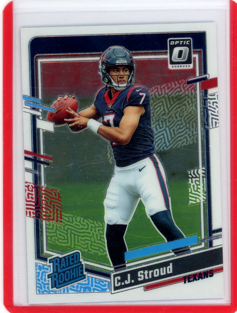 CJ Stroud 2023 Panini Donruss Optic rookie card