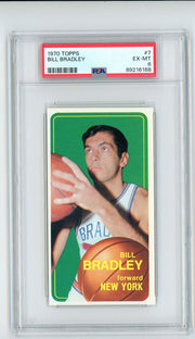 Bill Bradley 1970 Topps #7 PSA 6