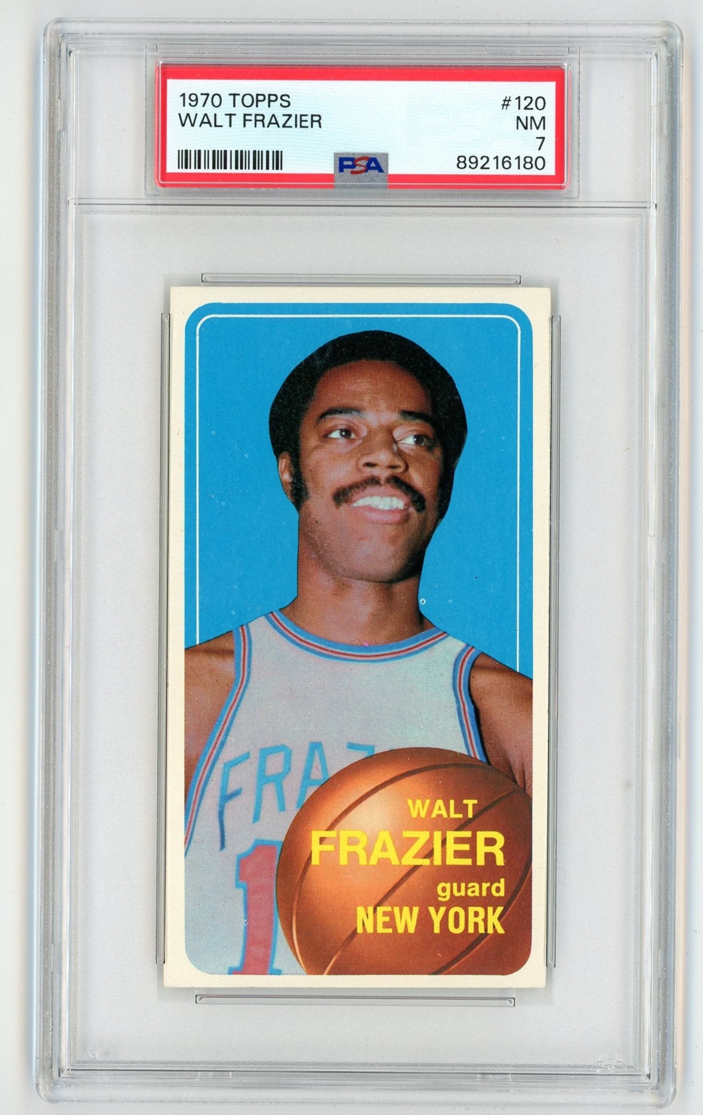Walt Frazier 1970 Topps #120 PSA 7