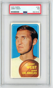 Jerry West 1970 Topps #160 PSA 7