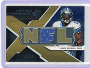 Calvin Johnson 2008 Upper Deck SPX Winning Materials relic #'d 38/99