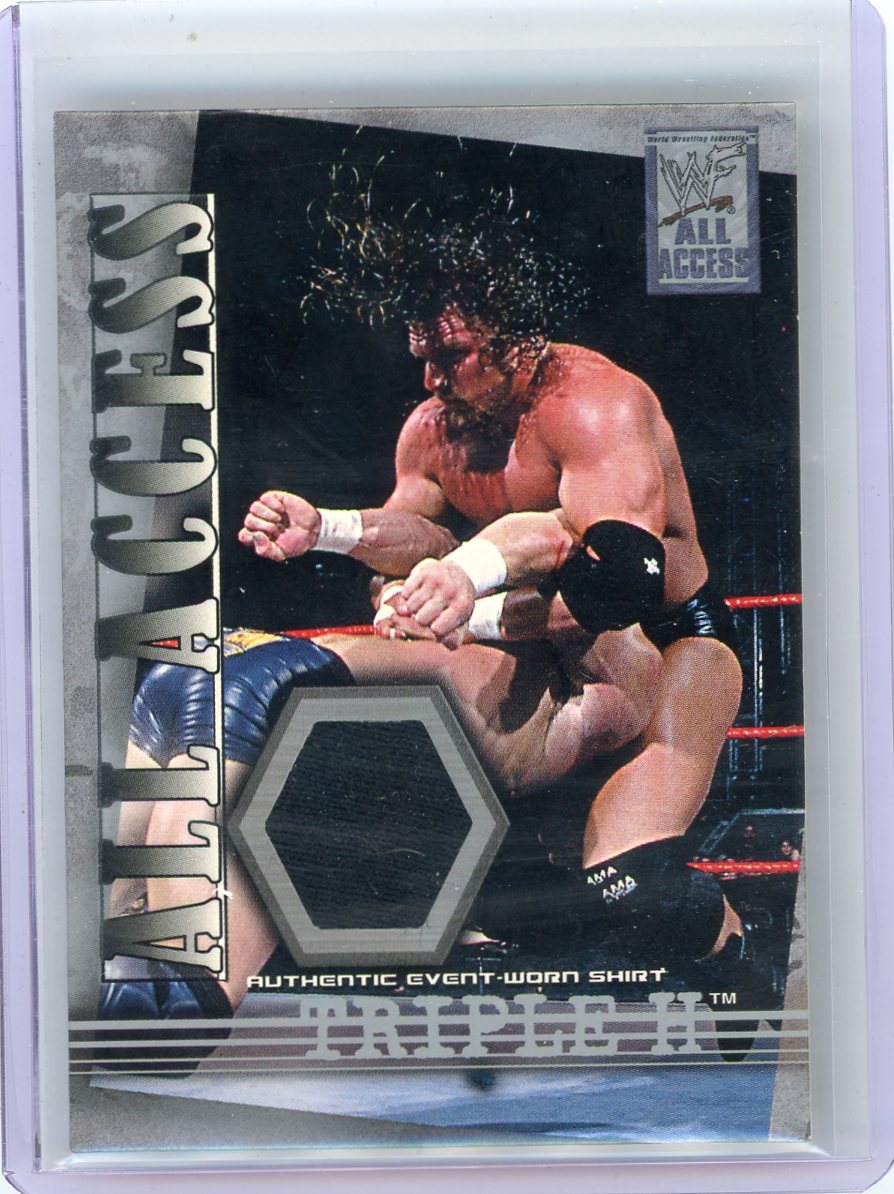 Triple H 2002 Fleer WWF All Access Relic