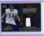 Brian Urlacher 2004 Playoff Absolute Memorabilia Canton Absolutes GU Jersey Prime #'d 06/25