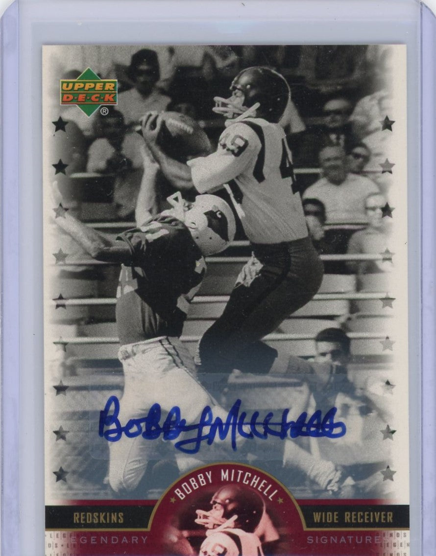 Bobby Mitchell 2005 Upper Deck NFL Legends Autograph #LS-BM