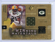 Charles Woodson 2009 Upper Deck SPX Winning Materials auth. game-used jersey relic #'d 223/249