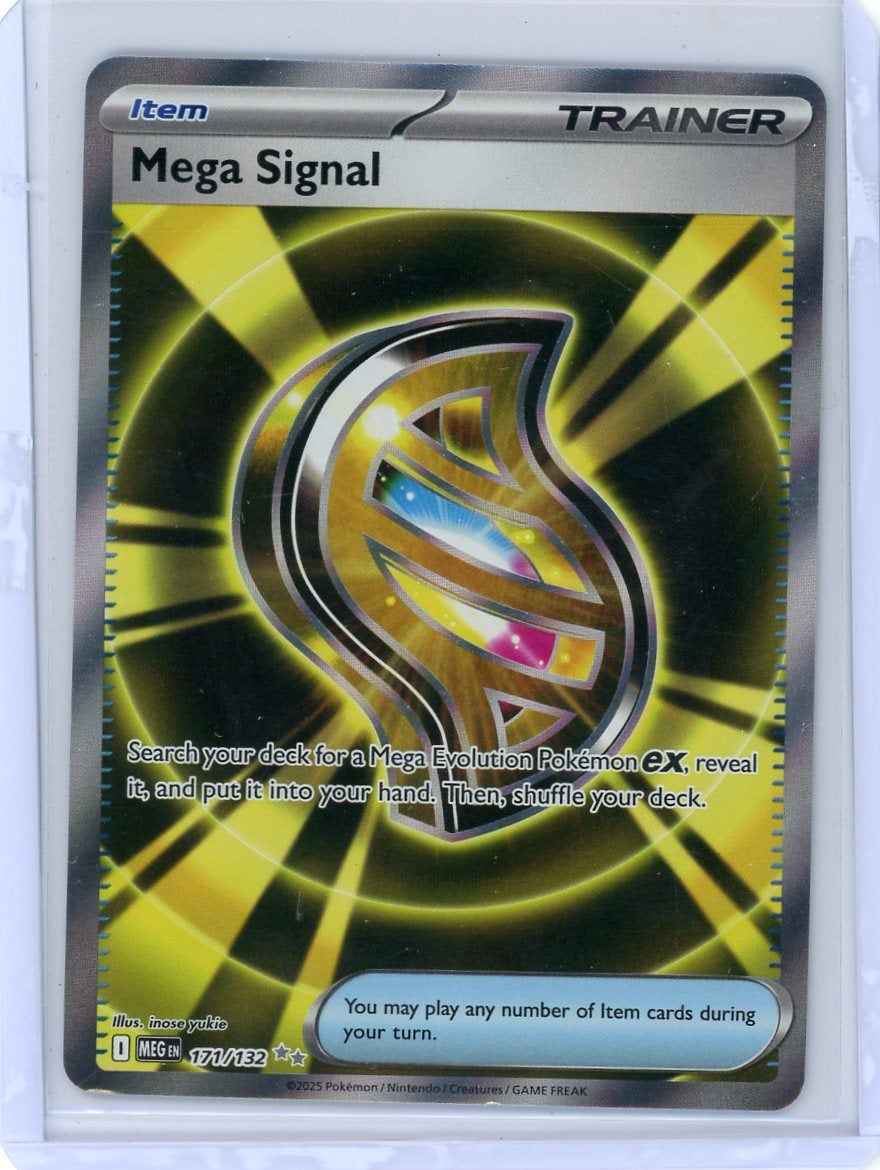 Mega Signal 2025 Pokemon Mega Evolution #171/132