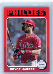 Bryce Harper 2024 Topps Heritage Team Border SP