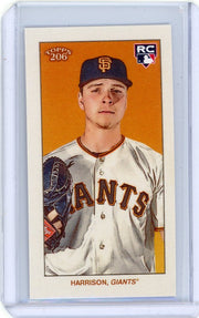 Kyle Harrison 2024 Topps T206 American Beauty back rookie card 1:15 packs