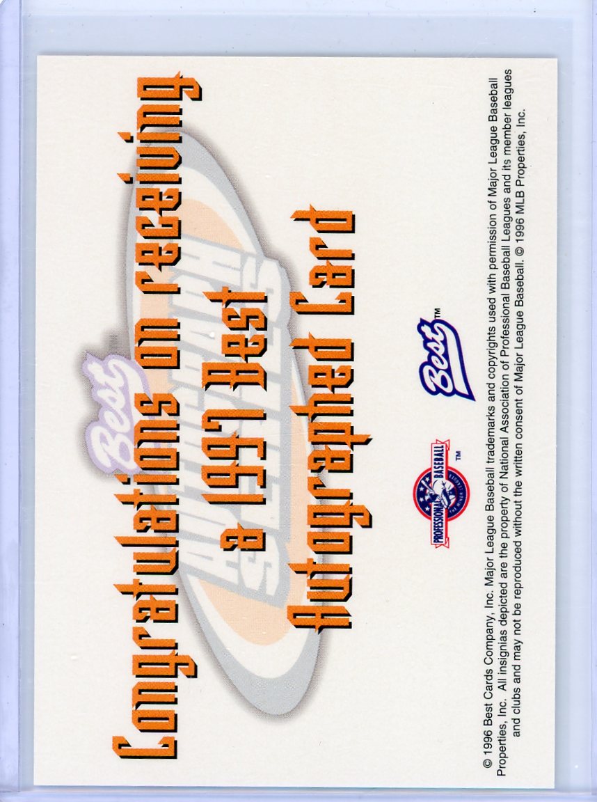 Paul Konerko 1996/97 2-card autograph lot