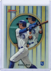 Bobby Witt Jr. 2019 Bowman's Best Franchise Favorites refractor