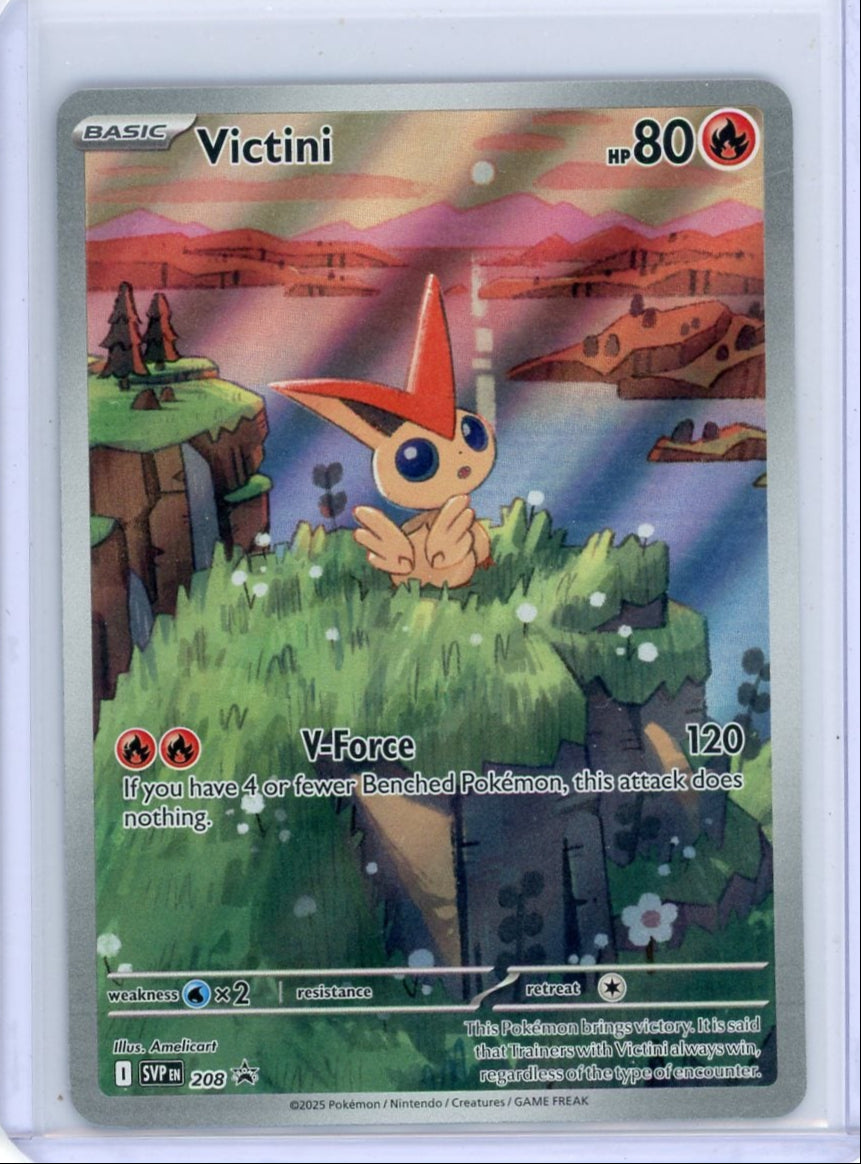 Victini Pokémon Black Star Promo #208