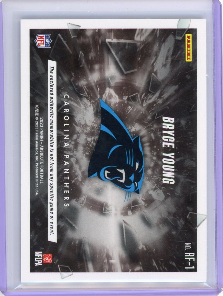 Bryce Young 2023 Panini Absolute Rookie Force
