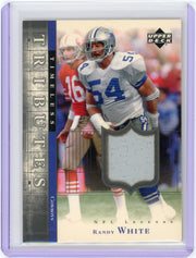 Randy White 2001 Upper Deck Timeless Tributes auth. game-used jersey relic