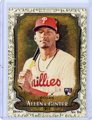 Johan Rojas 2024 Topps Allen & Ginter Gold Foil Filagree rookie card #'d 48/50